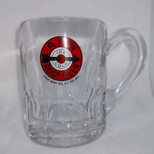 A & W Root Beer Mug vintage glass
